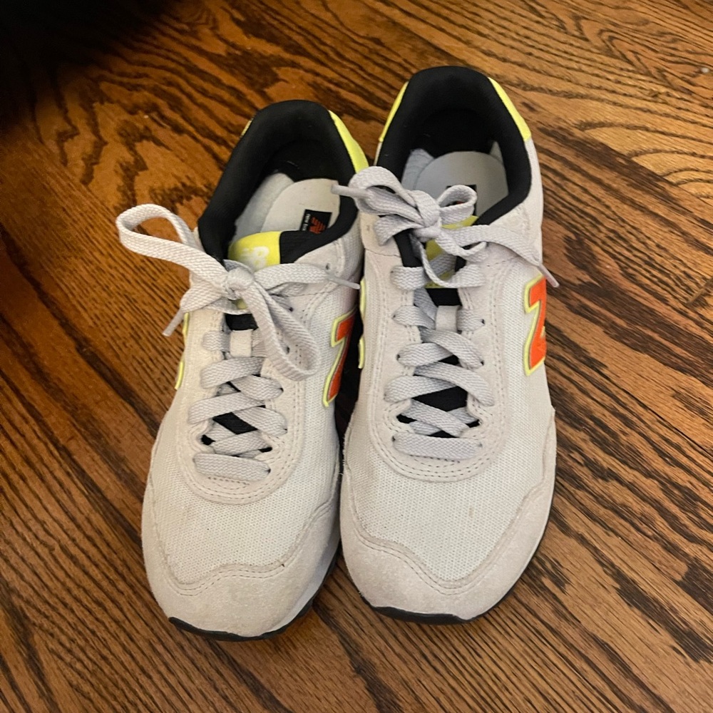 New Balance Men's Sneakers in Cream and Yellow